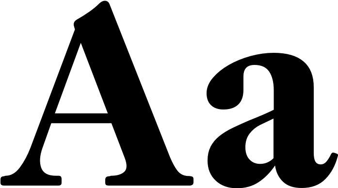 تغيير حجم الخطوط في لغة CSS