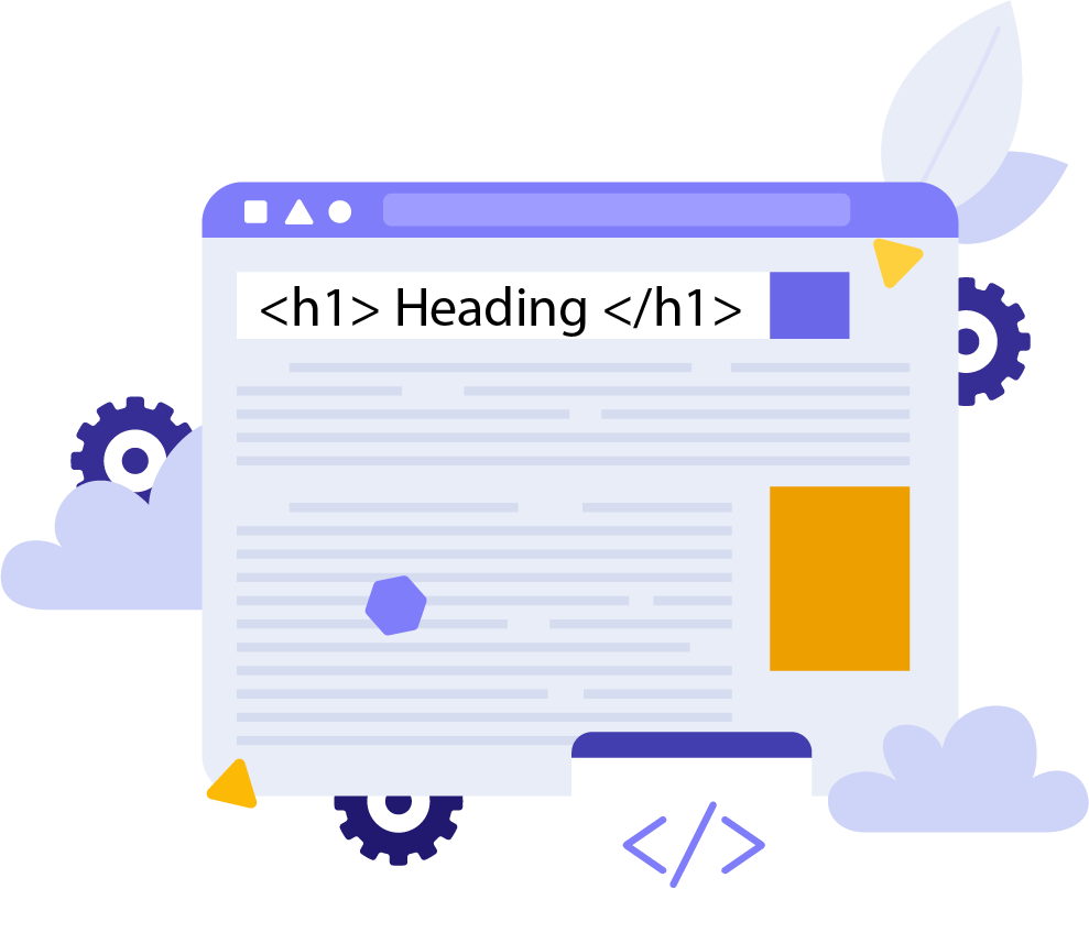عناوين صفحة HTML